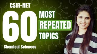 CSIR NET Chemistry Important topics  CSIR NET Chemical Science most repeated questions Jyoti Rathi [upl. by Cattan]