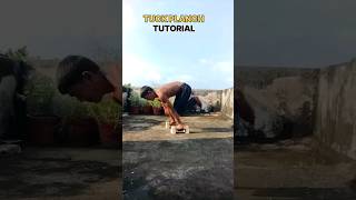 How to do Tuck Planch  Tuck Planch Tutorial  wholeworkout shorts video [upl. by Mairym]