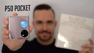 Huawei P50 Pocket  Unboxing amp Erster Eindruck Deutsch  SwagTab [upl. by Dahlstrom503]