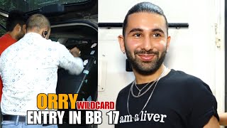 Orry aka Orhan Awatramani 3rd Wild Card Entry In Bigg Boss 17 [upl. by Nylirrej491]