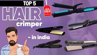 best hair crimper for professional use  best hair crimper review  best hair crimper in indiaagaro [upl. by Aveneg]