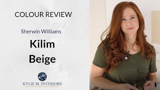 Paint Colour Review Sherwin Williams Kilim Beige SW 6106 [upl. by Rafferty]