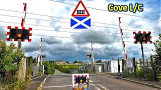 Cove Level Crossing Dumfries amp Galloway [upl. by Osgood658]