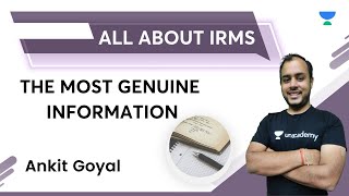 All About IRMS  Most Genuine Information  Ankit Goyal [upl. by Orestes]