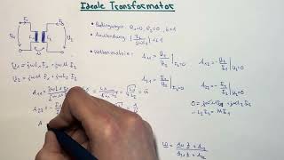 Ideale Transformator  Elektrotechnik [upl. by Hsac231]