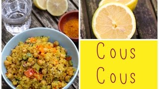 ZitronigerCousCous mit Gemüse amp Curry [upl. by Chong]