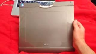 Old Wacom Graphire bluetooth driver OSX 1014 [upl. by Civ253]