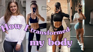 How I Changed My Body A Lot In 6 Months what I did differently [upl. by Chouest]