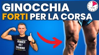 Prevenzione Infortuni per Runner Ginocchia Forti in 10 Minuti [upl. by Ceciley981]