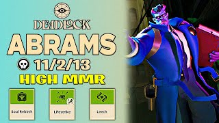 Deadlock  Pro Abrams  Highest MMR Gameplay Top 01 Players  Valve [upl. by Fiedler]