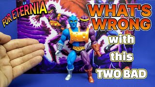 WHATS WRONG with this Two Bad  Masters of the Universe Origins quotCartoon Collectionquot Action Figure [upl. by Olinad78]