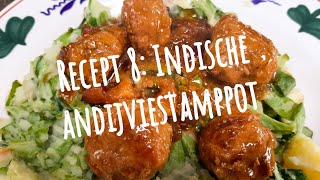 Recept 8 Indische Andijviestamppot [upl. by Aleekat150]