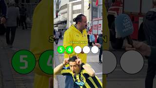 54321 Quiz  55 yapan bir FB taraftarı ✅ futbol quiz fenerbahçe keşfet [upl. by Ailema]