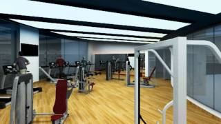 Golds Gym  One North Pune  Walkthrough [upl. by Hairym]