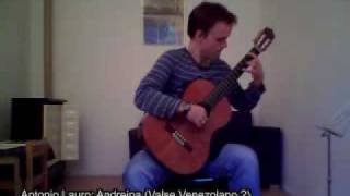 Markus on his classical guitar again Antonion Lauros Andreina [upl. by Tome]