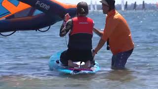 Wing Foiling lessons  school Sydney  Kurnell  NSW [upl. by Mcgean]