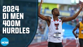 Mens 400m hurdles final  2024 NCAA outdoor track and field championships [upl. by Hnacogn]