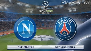 PES 2018  NAPOLI vs PARIS SAINTGERMAIN  Full Match amp MERTENS Free Kick Goal  PC Gameplay HD [upl. by Jonette996]