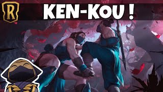 LA FOLIE KENNEN EZREAL  Deck Legends of Runeterra FR [upl. by Nnylacissej919]