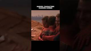 Marvel characters hugging scene 🔥shorts shortvideos hug viral trending [upl. by Acihsay]