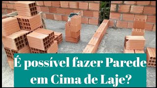 Posso construir em cima de laje sem viga de apoio por baixo Descubra nesse vídeo [upl. by Marieann3]