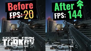 2024 BEST PC Settings for Escape from Tarkov 014 Maximize FPS amp Visibility [upl. by Anicnarf]