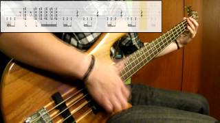 Mudvayne  Dig Bass Cover Play Along Tabs In Video [upl. by Resaec676]