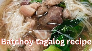 Batchoy tagalog recipe [upl. by Neirod]