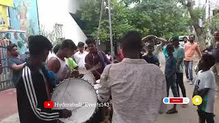 Congo band 🥁  Bonalu 2024  kn pad band  hyderabadievents143 padband chatalband SUBSCRIBE 🙏 [upl. by Akimert]