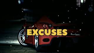 EXCUSES  AP Dhillon  Intense  SLOWEDREVERB  X VIBE [upl. by Alimat]