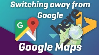 Switching away from Google Maps  Here Maps Bing Maps OpenStreetMap [upl. by Leiru]