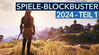 Das sind die wichtigsten Spiele 2024  wenn sie erscheinen  BlockbusterVorschau Teil 1 [upl. by Holihs]