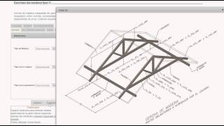 Cálculo de cercha de madera  estruc [upl. by Miyasawa]