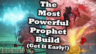 The Most Powerful Faith AND Dragon Build In Elden Ring GET OP EARLY  Ultimate Prophet Guide [upl. by Nace858]