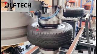 Tire uniformity testing machine [upl. by Nevin]