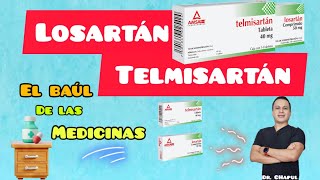 Losartán y Telmisartán  El Baúl de las Medicinas  Ep 3 T1 losartan telmisartan presionalta [upl. by Aikat]