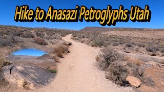 Hiking to Anasazi Petroglyphs  Etchings from The Past St George Utah [upl. by Anayad]