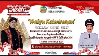 LIVE WAYANG KULIT DALANG KI EKO SUWARYO LAKON WAHYU KATENTREMAN [upl. by Ardnikat]