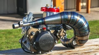 Incredible Two Stroke Engine Build [upl. by Notlrac1]