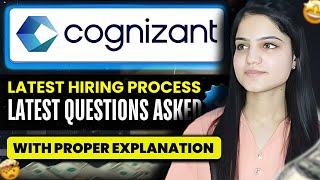 Cognizant Hiring 2025  Latest Hiring Process😱  Latest Questions asked with Proper Explanation🔥 [upl. by Sholom475]