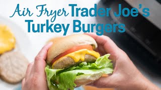 Air Fryer Trader Joes Frozen Turkey Burgers [upl. by Alphonso801]