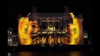 Lichtspektakel Götterdämmerung  Opernhaus Zürich [upl. by Ogren]