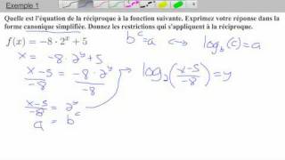 Réciproque des fonctions exponentielles et logarithmique [upl. by Nylcsoj]