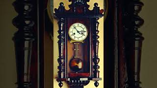 Grandfather Clock Chimes  shorts  Longer version in our clocksticking6173 channel [upl. by Brownley]