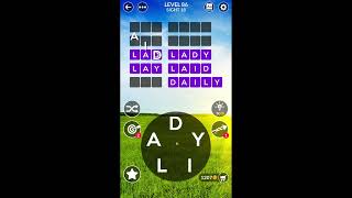 Wordscapes Uncrossed Level 86 Answers [upl. by Ennayram]