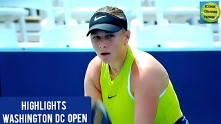 AMANDA ANISIMOVAANASTASIA PAVLYUCHENKOVAWASHINGTON DC OPEN [upl. by Buchalter625]