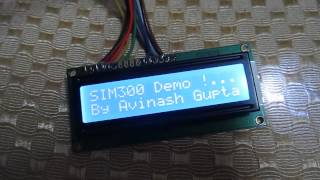 Sending and Receiving Message Using SIM300 GSM Module [upl. by Charlton93]