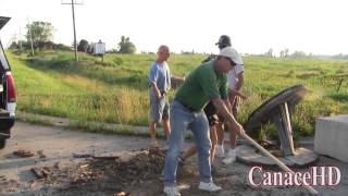 Cleaning up more trash at DCE June 20 2012 [upl. by Assilem]