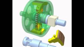 Centrifugal clutch 1 [upl. by Llebiram720]