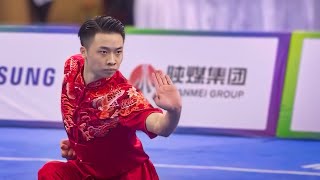 Wu Zhaohua wins 1st place changquan  14th All China Games  Wushu Taolu [upl. by Jeaz414]